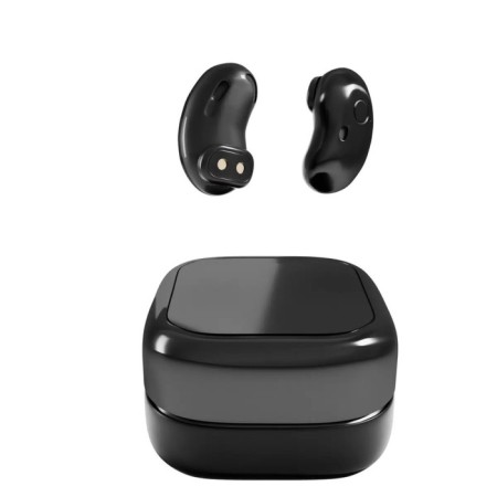 Headphones More Choice BW22S, TWS, wireless, vacuum, BT 5.1, 200 mac, microphone, black-2