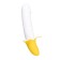 Jos B-Nana pulsator, silicone, 19 cm, white color
