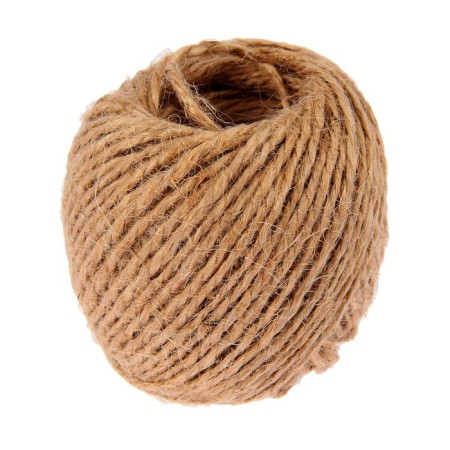 Set of twine, 2 pcs: polypropylene d = 3 mm and twisted jute d = 1.5 mm, 30 m, color mix-5