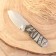 Hunting knife "Safari" 15cm, blade 68mm/4mm, mix