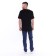 Male jeans, blue color, size 50 (34)