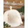 White Coqueter Hat
