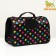 Bag - carrying for animals "peas", black, size L, 53 x 21 x 29 cm