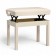 Music Life Piano Bange Sit 55 x 34, height 48-58 cm, white