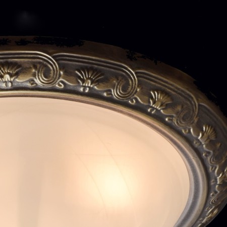 Ariadne chandelier 3x60W E27 Antique bronze 38x38x13cm-4