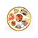 A disposable paper plate with embossing, 18 cm, Soyuzmultfilm