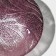 Glass salad "Drachna", d = 15 cm, burgundy color