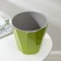 Flower pots with an insert "Palermo", 3.6 liters, olive color