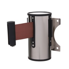 Wall block with exhaust tape-470 cm brown, height-13.5cm, width 11cm