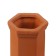 Terracott irrigator, 13.8 × 4.8cm, set 4 pcs.