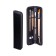 Penal for brushes, 380 x 90 mm, FK-3, leatherette, black