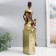 Polystone souvenir "Africa - mother and child" gold pattern - circles 10.5x10x40 cm