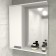Cabinet-mirror Leon 60, left, gray color, 15 x 60 x 70