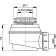 Alcaplast a47b siphon, for shower pallet, diameter 50 mm, white color