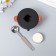 Surgut set stand 9.5x5.8x5.8 cm + spoon Metal 11 g2x2 cm + candle