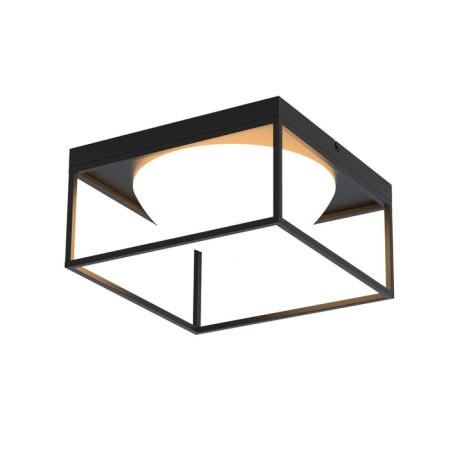 Ceiling chandelier Mantra Desigual, E27, 3x20W, 400x400x200 mm, black color black