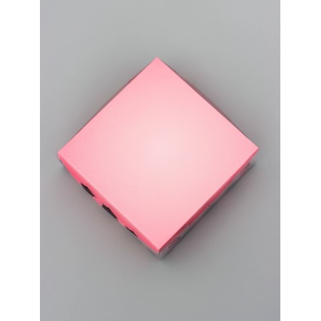 Cookie box, confectionery packaging, "tender", 9 x 9 x 3 cm-3