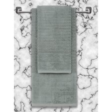 Trure-colored towel Sofi de Marko Freddie, 550 g, size 70x140 cm, dark green color