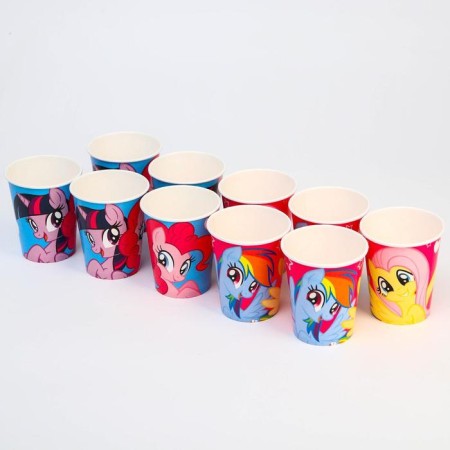 Paper glass "Happy Birthday", 250ml, My Little Pony-2