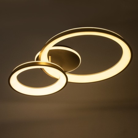 Causteen with PDD "Anello" 2xled 3000-6000k 184W black and gold 86x60x16 cm Bayerlux-2