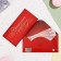 Envelope for money "prosperity and prosperity" embossing, red background, 17x8 cm