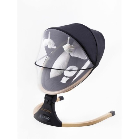 Электрокачели детские AmaroBaby Ergo Swing, цвет чёрный-7
