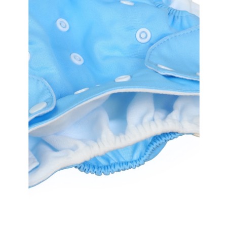 Reusable diaper M&B “Our Son”, 3-15 kg, blue-6