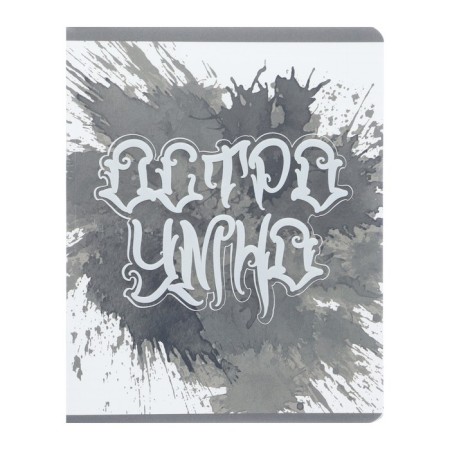 Notebook of 48 sheets in the cage "Stylish series", plastic cover, block 60 g/m2, mix-6