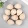Wooden egg 4x3 cm (set10 pcs)