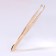Pinzet beast, wide, 9 cm, silver/golden color