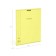 Notebook 96 sheets Erichkrause Coverpro Neon "Classic", plastic cover, OFSET block, whiteness 100%, yellow