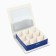 Box for 9 sweets with cells "Snowflakes" 14.8 x 13.5 x 3.5 cm, New Year