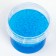 Slime "Glass", Smask with balls, blue, 90 g