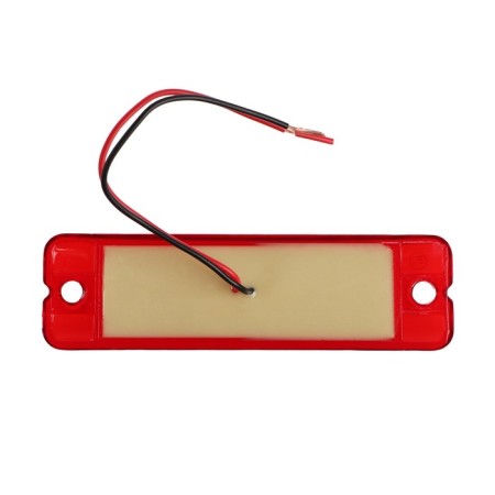 Gabarit lantern 18 diode LED, red, 12 - 24 V, 100 mm, 4372-5