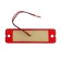 Gabarit lantern 18 diode LED, red, 12 - 24 V, 100 mm, 4372