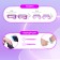 Manicure/pedicure brushes, 2 pcs, color mix