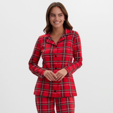 Pajama female kaftan "cage" p. 40-42-1
