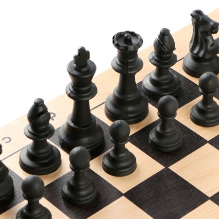Chess tournament 43 x 43 cm, plastic figures, King H-9 cm, pawn h-4.1 cm-2