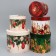 A set of gift boxes 5 in 1 “Classic New Year”, 13 x 14–19.5 x 22 cm, New Year