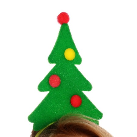 Carnival rim "Christmas tree with toys", foam-1