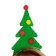 Carnival rim "Christmas tree with toys", foam