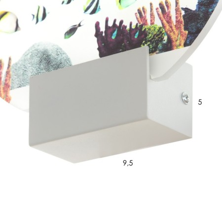 Bra "Underwater World" LED 6W 4000k white 24x6x24 cm-5
