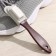 Triple brush for shoes: suede, nubuk, velor, 15 × 4 cm