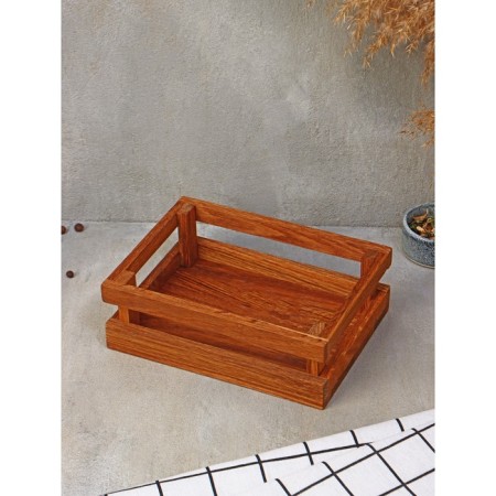 Claus - an organizer for ADELICA spices, 21 × 16 × 6.5 cm, oak-12