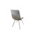 Fred chair, supports Metal white, velor, beige color Veltso 16
