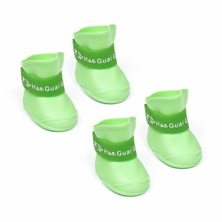 Rubber boots "All-terrain vehicle", set 4 pcs., Rr. S (sole 4 x 3 cm), green-6