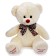 Soft toy "Bear Toptyka", Milk color, 70 cm