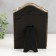 Photo frame Polystone 10x15 cm "Heraldic lily" Golden Patina 23x16 cm