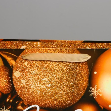 Laminated vertical package “Everything will work out!”, L 31 x 40 x 11.5 cm, New Year-3