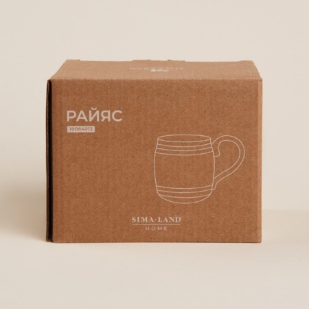 Ceramic Curamic SL Home "Raisia", 500 ml, beige color-8